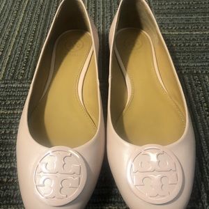 Beautiful Tory Burch Baby Pink Flats Size 6.5